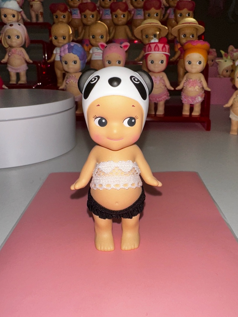 100% authentic Sonny Angel Panda in fit. Brand new